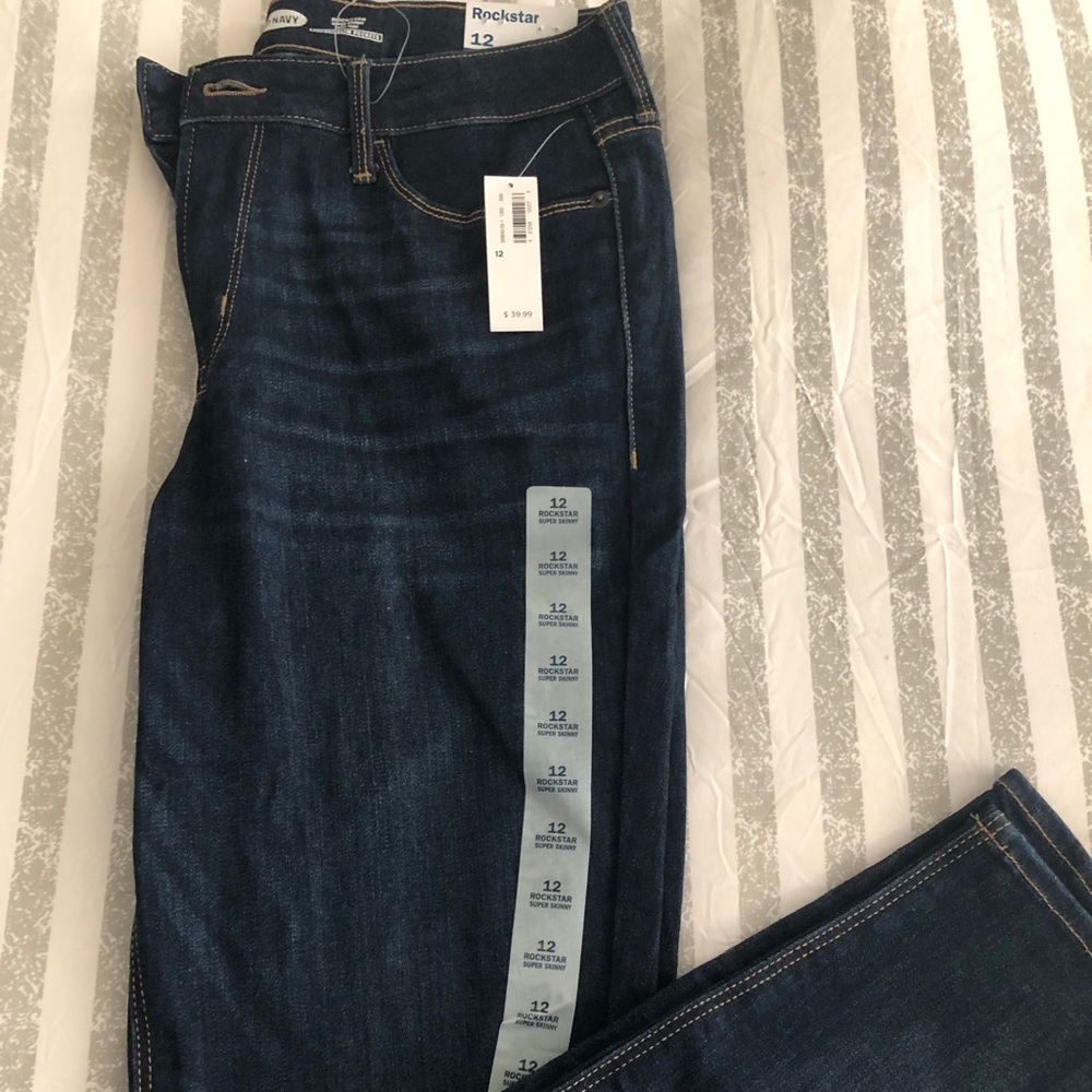 Old Navy rockstar jeans